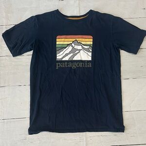 Patagonia Boys XXL Mountain Graphic Tee